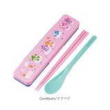 コンビセット 箸 スプーン 通販 18cm カトラリー 抗菌 音が鳴らない キャラクター こども 子ども キッズ 幼児  食洗機対応　プーさん