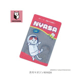 NEKONOBA グッズ 通販 ネコノバ 日本製 クリアカード 透明 カード スマホ裏 スマートフォン 猫グッズ 猫 ねこ ネコ かわいい おしゃれ 可愛い オシャレ イラスト キャラクター