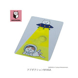 NEKONOBA グッズ 通販 ネコノバ 日本製 クリアカード 透明 カード スマホ裏 スマートフォン 猫グッズ 猫 ねこ ネコ かわいい おしゃれ 可愛い オシャレ イラスト キャラクター