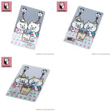 NEKONOBA グッズ 通販 ネコノバ 日本製 クリアカード 透明 カード スマホ裏 スマートフォン 猫グッズ 猫 ねこ ネコ かわいい おしゃれ 可愛い オシャレ イラスト キャラクター