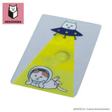NEKONOBA グッズ 通販 ネコノバ 日本製 クリアカード 透明 カード スマホ裏 スマートフォン 猫グッズ 猫 ねこ ネコ かわいい おしゃれ 可愛い オシャレ イラスト キャラクター