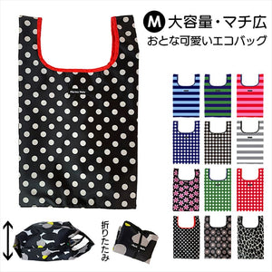 ハンナフラ Hanna Hula エコバッグ M 通販 折りたたみ コンパクト マチ広 ブランド おしゃれ 小さめ 軽量 軽い 撥水 はっ水 サブバッグ 大人 かわいい ショッピングバッグ 手提げ型