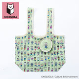 NEKONOBA グッズ 通販 ネコノバ エコバッグ エコバック マイバッグ ショッピングバッグ 買い物バッグ 折りたたみバッグ お買い物袋 サブバッグ 折りたたみ コンパクト 軽量 キャラクター