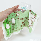 かえるのピクルス グッズ 通販 日本製 かや生地 ふきん 布巾 蚊帳生地ふきん 蚊帳生地布巾 手拭き おてふき 台拭き 台ふきん 綿100% かわいい おしゃれ カエルグッズ pickles the frog