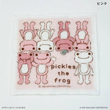 かえるのピクルス グッズ 通販 日本製 かや生地 ふきん 布巾 蚊帳生地ふきん 蚊帳生地布巾 手拭き おてふき 台拭き 台ふきん 綿100% かわいい おしゃれ カエルグッズ pickles the frog