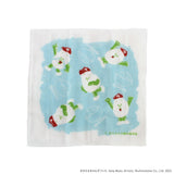 ライスッス グッズ 通販 日本製 かや生地 ふきん 布巾 蚊帳生地ふきん 蚊帳生地布巾 手拭き おてふき 台拭き 台ふきん 綿100% キャラクター DJみそしるとMCごはん ケロポンズ