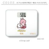 カナヘイの小動物 グッズ 通販 カナヘイグッズ ピスケ＆うさぎ カナヘイ イラスト 体重計 ヘルスメーター デジタルヘルスメーター タニタ TANITA HD-660-KH シンプル かわいい