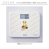 タヌキとキツネ グッズ 通販 満腹なタヌキとキツネ 体重計 ヘルスメーター デジタルヘルスメーター タニタ TANITA HD-660-TK シンプル かわいい コンパクト 小さいサイズ キャラクター