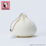 NEKONOBA 通販 小籠包ネコ ぬいぐるみキーホルダー NEKONOBAグッズ キーホルダー かわいい ネコノバ 猫 ねこ ネコ キャラクター バッグチャーム チャーム カワイイ 癒し 推し活