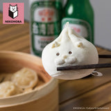 NEKONOBA 通販 小籠包ネコ ぬいぐるみキーホルダー NEKONOBAグッズ キーホルダー かわいい ネコノバ 猫 ねこ ネコ キャラクター バッグチャーム チャーム カワイイ 癒し 推し活