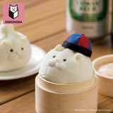 NEKONOBA 通販 小籠包ネコ ぬいぐるみキーホルダー NEKONOBAグッズ キーホルダー かわいい ネコノバ 猫 ねこ ネコ キャラクター バッグチャーム チャーム カワイイ 癒し 推し活