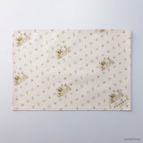 タヌキとキツネ グッズ 通販 満腹なタヌキとキツネ ランチョンマット テーブルマット ランチマット プレイスマット プレースマット 食卓マット かわいい キャラクター 30×45cm?? 可愛い