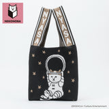 NEKONOBA グッズ 通販 ネコノバ ニットバッグ ニットマルシェバッグ 大きめ マルシェバッグ ニットバック マルシェバック A4 サブバッグ 通勤 通学 オシャレ 可愛い 猫 ねこ ネコ