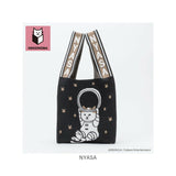 NEKONOBA グッズ 通販 ネコノバ ニットバッグ ニットマルシェバッグ 大きめ マルシェバッグ ニットバック マルシェバック A4 サブバッグ 通勤 通学 オシャレ 可愛い 猫 ねこ ネコ