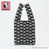 NEKONOBA グッズ 通販 ネコノバ ニットバッグ ニットマルシェバッグ 大きめ マルシェバッグ ニットバック マルシェバック A4 サブバッグ 通勤 通学 オシャレ 可愛い 猫 ねこ ネコ