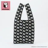 NEKONOBA グッズ 通販 ネコノバ ニットバッグ ニットマルシェバッグ 大きめ マルシェバッグ ニットバック マルシェバック A4 サブバッグ 通勤 通学 オシャレ 可愛い 猫 ねこ ネコ