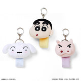 クレヨンしんちゃん グッズ 通販 蓄光マスコット ループホルダー クレヨンしんちゃんグッズ しんちゃん シロ ぶりぶりざえもん かわいい 光る タオル 手袋 カチューシャ