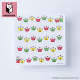 NEKONOBA グッズ 通販 ネコノバ メモパッド 紙 メモ帳 スクエアメモパッド メモ 正方形 かわいい キャラクター 猫 ねこ ネコ 猫グッズ ゆかいなネコ台湾ver おしゃれ 可愛い オシャレ