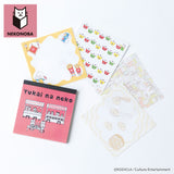 NEKONOBA グッズ 通販 ネコノバ メモパッド 紙 メモ帳 スクエアメモパッド メモ 正方形 かわいい キャラクター 猫 ねこ ネコ 猫グッズ ゆかいなネコ台湾ver おしゃれ 可愛い オシャレ