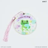 かえるのピクルス グッズ 通販 pickles the frog ピクルスザフロッグ カエルグッズ 手鏡 スライドミラー 鏡 コンパクトミラー 携帯用鏡 コンパクト鏡 かわいい おしゃれ キャラクター