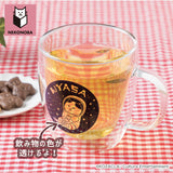 NEKONOBA グッズ 通販 ネコノバ マグカップ ガラス 二重 かわいい 大人可愛い キャラクター 食洗機不可 電子レンジ不可 猫 ねこ ネコ 猫グッズ おしゃれ 300ml コーヒー用品 お茶用品