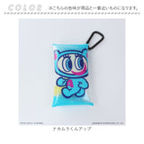 ナルミヤキャラクターズ グッズ 通販 エンジェルブルー ナルミヤ NARUMIYA ポーチ クリアポーチ カラビナ クリアマルチケース クリアケース 化粧ポーチ 女の子 小学生 女子 中学生