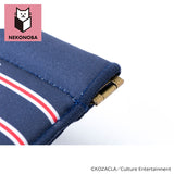 NEKONOBA グッズ 通販 ネコノバ メガネケース 眼鏡ケース めがねケース メガネ入れ 眼鏡 ポーチ バネポーチ 猫 ねこ ネコ 猫グッズ NYASA かわいい おしゃれ メガネ拭きクロス付き