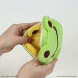 かえるのピクルス グッズ 通販 pickles the frog リバーシブルポーチ ポーチ 小さめ 小物入れ 化粧ポーチ 小物ポーチ ミニポーチ キャラクター かわいい イラスト カエルグッズ