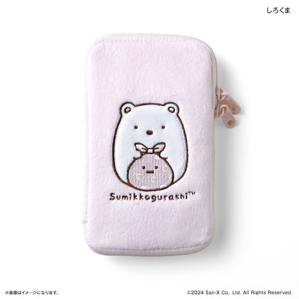 グク　 アクリルブロックスタンド付 ポーチ パスケース コンパクトミラー 各2点 楽天市場】送料無料 レザー風 アクリルスタンドポーチ ストラップ付き