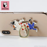 NEKONOBA グッズ 通販 ネコノバ スマートフォンリング スマホリング ホールドリング スマートフォン スマホ 可愛い おしゃれ 猫 ねこ ネコ 猫グッズ ゆかいなネコたち かわいい オシャレ