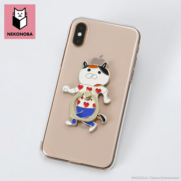 NEKONOBA グッズ 通販 ネコノバ スマートフォンリング スマホリング ホールドリング スマートフォン スマホ 可愛い おしゃれ 猫 ねこ ネコ 猫グッズ ゆかいなネコたち かわいい オシャレ
