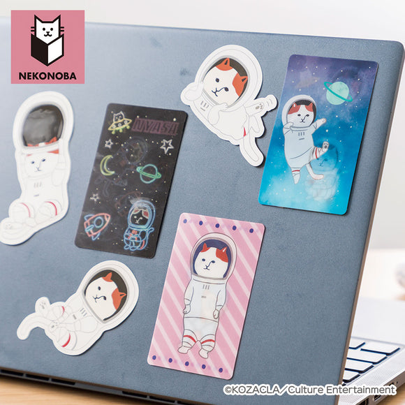 NEKONOBA グッズ 通販 ネコノバ 日本製 ステッカー シール 動かすと絵柄が変わる！ステッカー かわいい キャラクター 猫 ねこ ネコ 猫グッズ イラスト おしゃれ 可愛い オシャレ