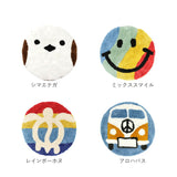 チェアパッド クッション 通販 シートクッション 円形チェアパッド 座布団 カークッション 円形 丸 丸型 椅子 チェア ソファー フローリング 子供部屋 水洗いOK アニマル 動物 かわいい