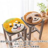 チェアパッド クッション 通販 シートクッション 円形チェアパッド 座布団 カークッション 円形 丸 丸型 椅子 チェア ソファー フローリング 子供部屋 水洗いOK アニマル 動物 かわいい