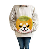 チェアパッド クッション 通販 シートクッション 円形チェアパッド 座布団 カークッション 円形 丸 丸型 椅子 チェア ソファー フローリング 子供部屋 水洗いOK アニマル 動物 かわいい