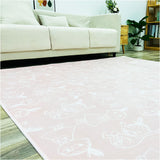 ラグマット キャラクター 通販 ラグ カーペット マット ルームマット デスクマット 2畳 2帖 180×180 おしゃれ 可愛い オシャレ かわいい リビング 寝室 子供部屋 子ども部屋 男の子