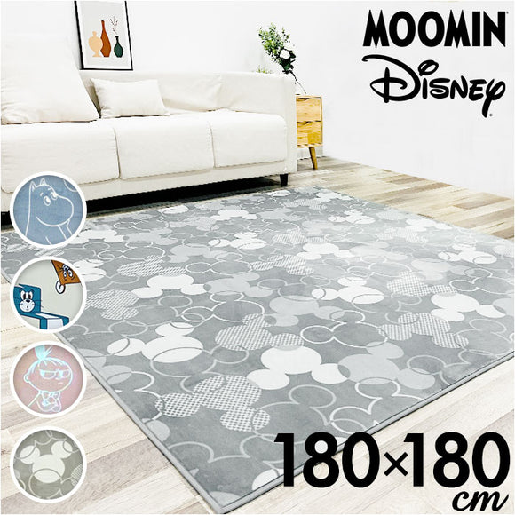 ラグマット キャラクター 通販 ラグ カーペット マット ルームマット デスクマット 2畳 2帖 180×180 おしゃれ 可愛い オシャレ かわいい リビング 寝室 子供部屋 子ども部屋 男の子
