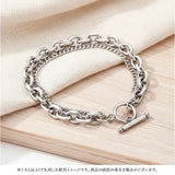 CHRONOM ブレスレット チェーン 通販 ステンレスブレスレット チェーンブレスレット ステンレスチェーンブレスレット メンズ マンテルブレスレット ステンレス マンテルチェーン マンテル
