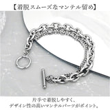 CHRONOM ブレスレット チェーン 通販 ステンレスブレスレット チェーンブレスレット ステンレスチェーンブレスレット メンズ マンテルブレスレット ステンレス マンテルチェーン マンテル