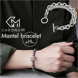 CHRONOM ブレスレット チェーン 通販 ステンレスブレスレット チェーンブレスレット ステンレスチェーンブレスレット メンズ マンテルブレスレット ステンレス マンテルチェーン マンテル