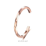 CHRONOM ハングル ツイスト ブレスレッド 通販 ツイストバングル 腕輪 アクセサリー ジュエリー 高級感 カジュアル 普段使い 大人 きれいめ ユニセックス メンズ レディース ギフト