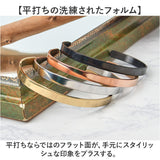 CHRONOM ハングル プレーン メンズ 通販 平打ちプレーンバングル プレーンバングル ブレスレッド 平打ちバングル 腕輪 ジュエリー シンプル アクセサリー 大人 男性 ギフト 贈り物