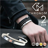 CHRONOM ハングル プレーン メンズ 通販 平打ちプレーンバングル プレーンバングル ブレスレッド 平打ちバングル 腕輪 ジュエリー シンプル アクセサリー 大人 男性 ギフト 贈り物