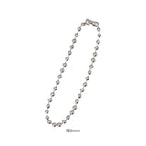 チェーンネックレス ボール シンプル 通販 ネックレスチェーン チェーン アクセサリー ステンレス ステンレス素材 CHRONOM クロノム 上品 きれいめ メンズ レディース 男性 女性 男女兼用