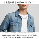 チェーンネックレス ボール シンプル 通販 ネックレスチェーン チェーン アクセサリー ステンレス ステンレス素材 CHRONOM クロノム 上品 きれいめ メンズ レディース 男性 女性 男女兼用