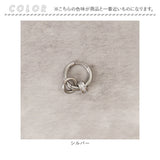 フープピアス 通販 ピアス メンズ 片耳 フープ 中折れ ダブルリング レディース ステンレス ペア アクセサリー キャッチレス ユニセックス 男性 女性 贈り物 ギフト 誕生日 シンプル
