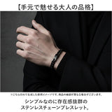CHRONOM ブレスレット チェーン 通販 ステンレスブレスレット チェーンブレスレット ステンレスチェーンブレスレット ステンレス シンプル アクセサリー クロノム 大人 ユニセックス