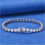 CHRONOM ブレスレット チェーン 通販 チェーンブレスレット テニスブレスレット テニスチェーンブレスレット テニスチェーン アクセサリー ジュエリー キラキラ 高級感 大人 クロノム