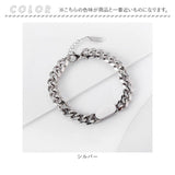 CHRONOM ブレスレット チェーン 通販 チェーンブレスレット プレートチェーンブレスレット 普段使い クロノム シルバー アクセサリー ジュエリー 高級感 カジュアル 大人 ユニセックス