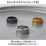 CHRONOM リング 喜平リング 通販 指輪 メンズ レディース ギミックリング ブランド クロノム メンズリング カジュアルリング 男性 女性 おしゃれ シンプル オシャレ 大人 アクセサリー